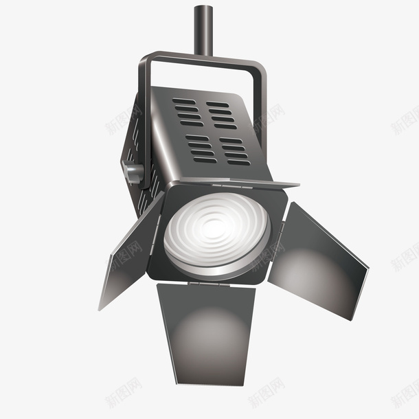 录影棚聚光灯矢量图ai免抠素材_88icon https://88icon.com 录影棚 白色聚光灯 聚光灯 矢量图