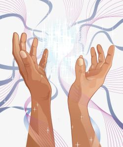 手绘双手矢量图png图片下载 手绘双手矢量图素材