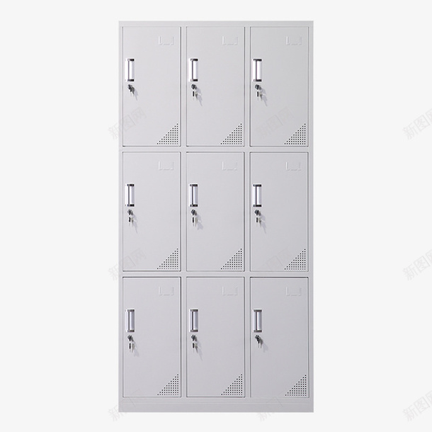 九门简约铁皮更衣柜png免抠素材_88icon https://88icon.com 九门简约铁皮更衣柜 产品实物 储物柜 员工柜 寄存箱柜 更衣室 更衣柜 柜子