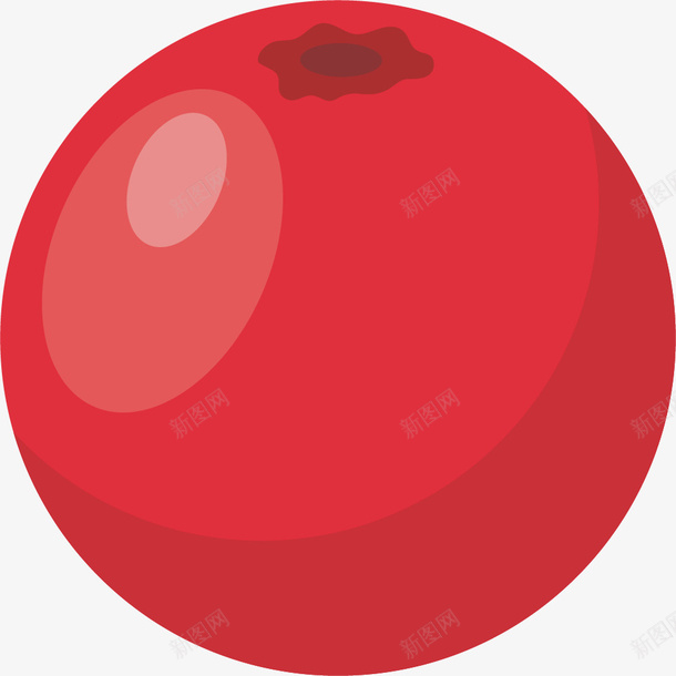 反光红色圆形立体蔓越莓矢量图eps免抠素材_88icon https://88icon.com 卡通蔓越莓 反光 圆形蔓越莓 水果 红色 红色蔓越莓 矢量图