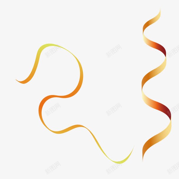 装饰彩带png免抠素材_88icon https://88icon.com 彩带 曲线 海报装饰 渐变 节日装饰彩带 装饰线条