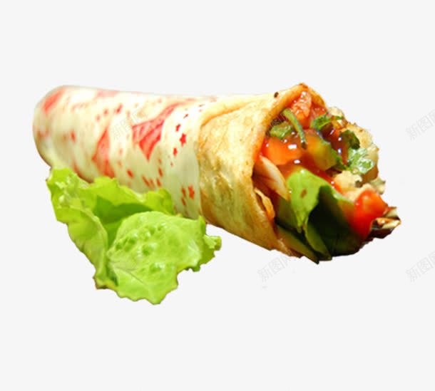 美味手抓饼png免抠素材_88icon https://88icon.com 手抓饼 特色小吃 生菜 美味食品 西红柿 鸡蛋卷