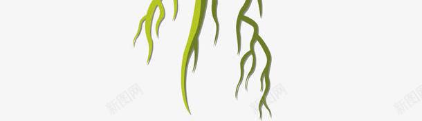 小清新棕色种子png免抠素材_88icon https://88icon.com 农作物种子 发芽 小清新种子 棕色种子 水彩 绿色叶子 绿色根须