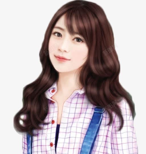 现代美女png免抠素材_88icon https://88icon.com 手绘美女 气质女神 水彩美女