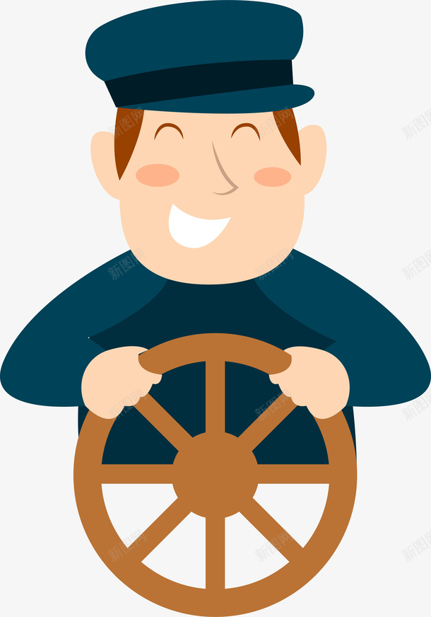 卡通司机png免抠素材_88icon https://88icon.com 卡通人物 卡通装饰 司机 彩色底纹 矢量图案 行驶