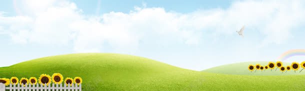 校园展板背景banner图jpg设计背景_88icon https://88icon.com 展板背景图片 校园 素材 色彩 菊花 风景