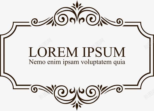 欧式花纹纹样png免抠素材_88icon https://88icon.com 欧式 纹样 线条 花纹 花边 边角