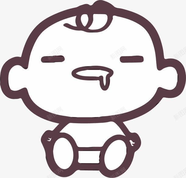 流口水的可爱小孩简笔画png免抠素材_88icon https://88icon.com 口水 婴儿 小孩 小孩流口水 流口水 流口水的可爱小孩简笔画 简笔画 线条 馋嘴表情图