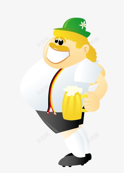 喝啤酒的球星png免抠素材_88icon https://88icon.com 世界杯素材 卡通 啤酒