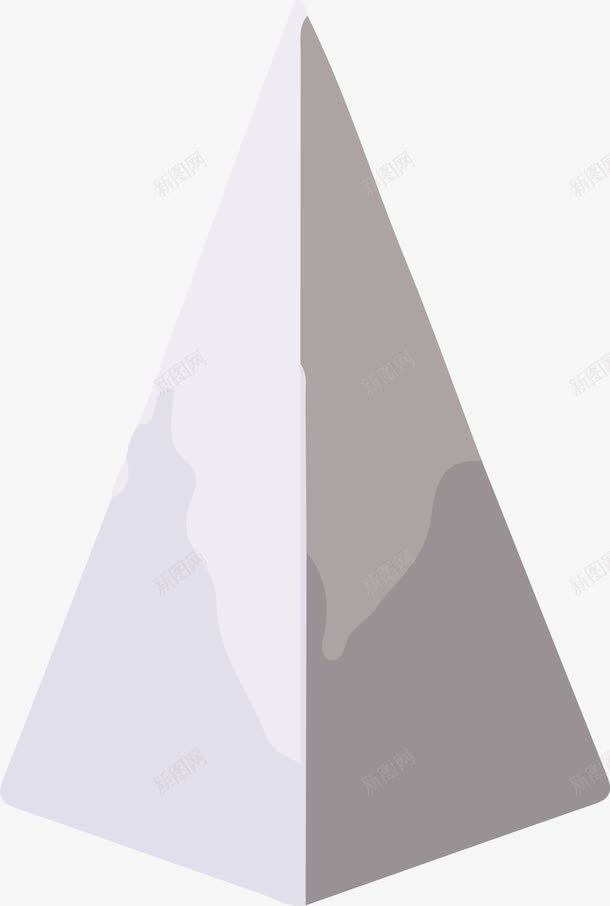 四棱锥石膏png免抠素材_88icon https://88icon.com 几何体 四棱锥石膏 教材 石膏几何体 素描 美术 静物