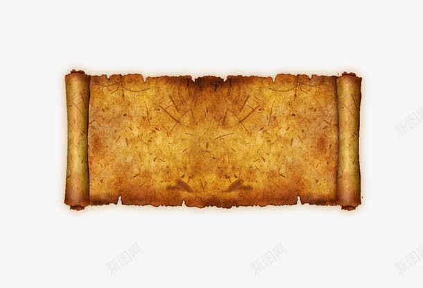 牛皮纸卷轴png免抠素材_88icon https://88icon.com 中国风 中式 卷轴 古典 古画卷 复古 牛皮纸 皇榜卷轴