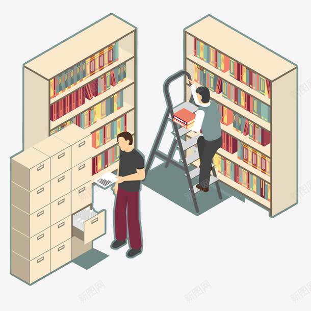 卡通图书馆整理书架的店员png免抠素材_88icon https://88icon.com 书架 书籍 图书整理 图书管理员 图书馆 图书馆卡通 工作 店员 排列 整理 整齐