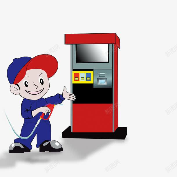 卡通png免抠素材_88icon https://88icon.com 人物 加油图 加油站 动漫 卡通