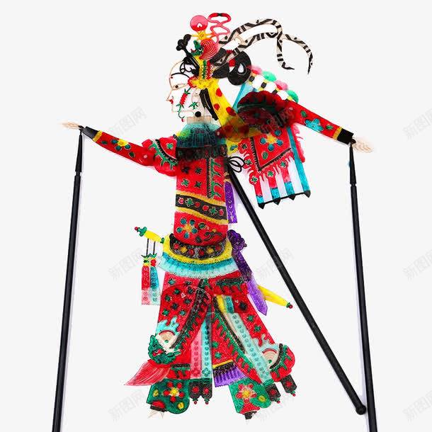 皮影工艺品png免抠素材_88icon https://88icon.com 中国特色礼品送老外手工艺品 动感皮影戏带 操作杆道具 物有物语 皮影工艺品