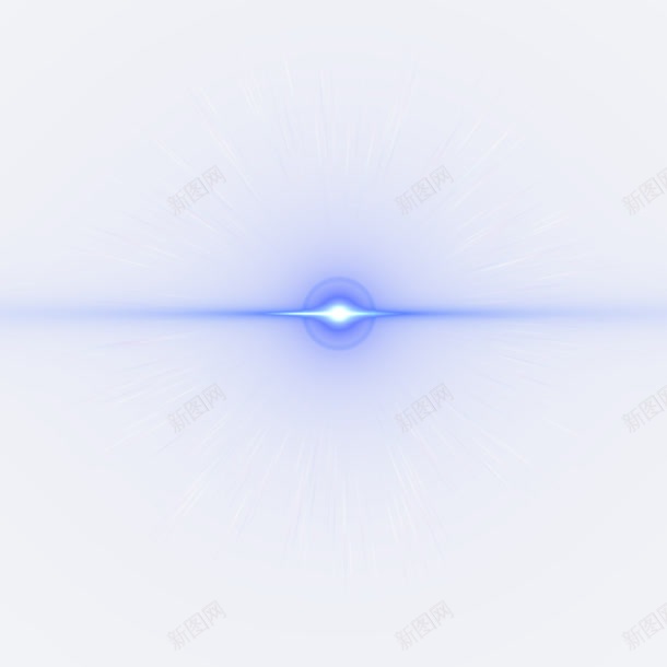 蓝色中心发射光效png免抠素材_88icon https://88icon.com 发射光效png素材 蓝色中心