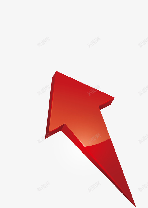 红色指向箭头矢量图ai免抠素材_88icon https://88icon.com 几何 创意 图案 彩色 彩色小箭头 指向箭头 指引 方向 箭头 红色 线条 色彩 矢量图