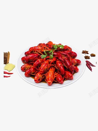 虾子png免抠素材_88icon https://88icon.com 大龙虾 油焖大虾 海鲜 美食