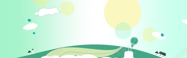 插画背景jpg设计背景_88icon https://88icon.com 云 扁平 气球 淘宝天猫促销