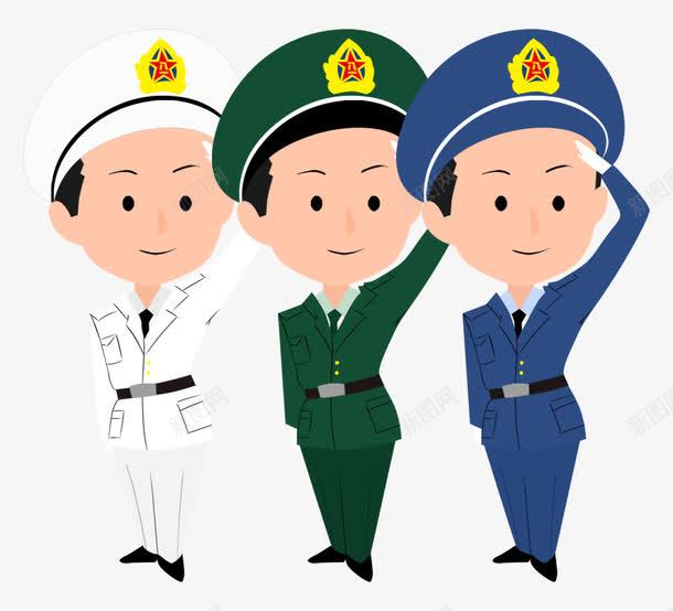 国庆节军人敬礼卡通png免抠素材_88icon https://88icon.com 军人 军人敬礼 军队 卡通军人 国庆 国庆节 敬礼 节庆 节日