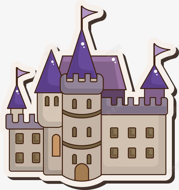 卡通城堡建筑房屋png免抠素材_88icon https://88icon.com 卡通城堡 唯美 城堡 城堡建筑 城堡房屋 建筑 房屋 旗子 欧式城堡 欧式建筑 游戏城堡 童话城堡