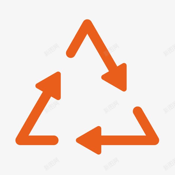 黄色三角循环箭头箭号png免抠素材_88icon https://88icon.com 三角 循环 箭号 箭头 黄色