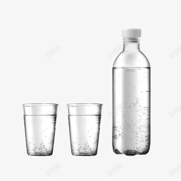 矿泉水瓶png免抠素材_88icon https://88icon.com 喝水用具 旅游用品 水瓶 水瓶样机 瓶子