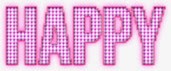 happypng免抠素材_88icon https://88icon.com 字母 快乐 英文 霓虹灯