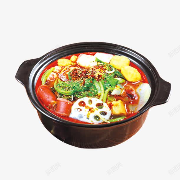 麻辣烫砂锅冒菜png免抠素材_88icon https://88icon.com 产品实物 冒菜 砂锅冒菜 食物 麻辣 麻辣烫