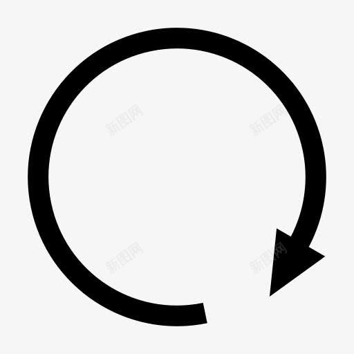 箭头周期线刷新旋转简单箭头png免抠素材_88icon https://88icon.com Arrow cycle line refresh rotate 刷新 周期 旋转 箭头 线