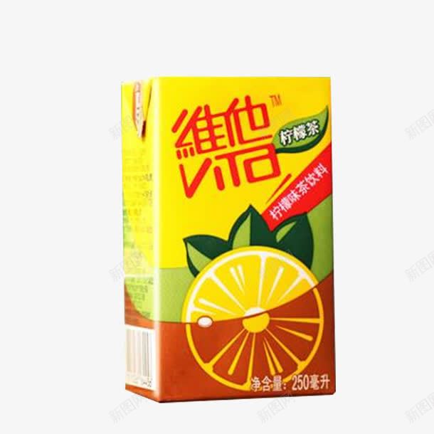 纸盒维他柠檬茶png免抠素材_88icon https://88icon.com 产品实物 柠檬茶 维他柠檬茶 饮料