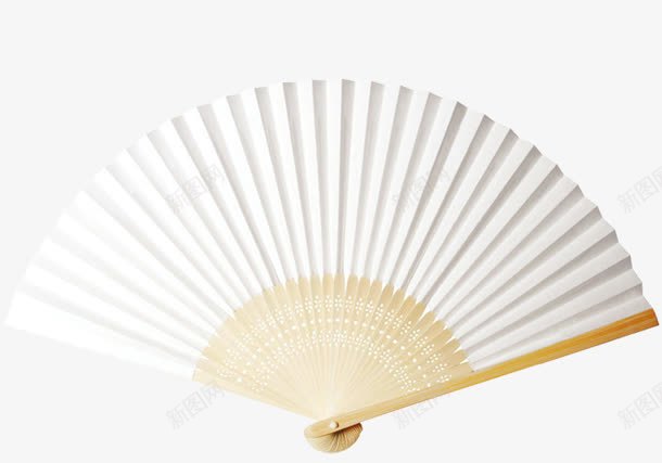 白色扇子纸扇折扇png免抠素材_88icon https://88icon.com 扇子 折扇 白色 白色纸扇 纸扇