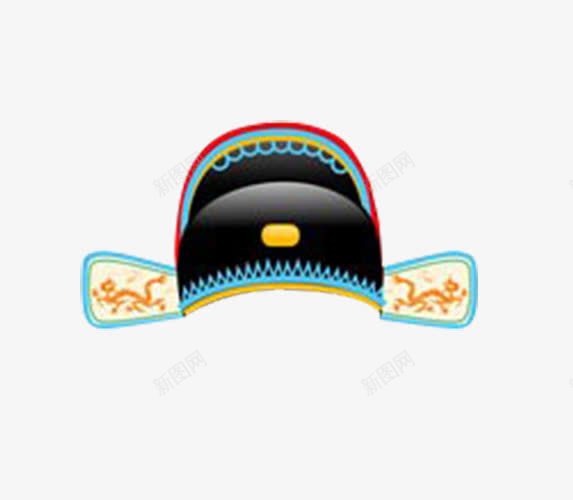 状元帽图png免抠素材_88icon https://88icon.com 升官 榜首 状元帽 科举 高中 黑色
