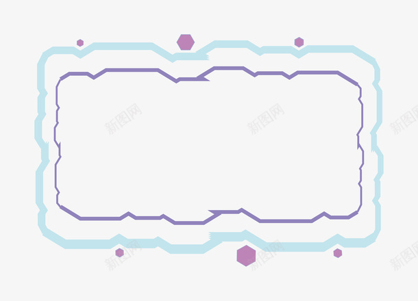 抽象线条装饰边框矢量图ai免抠素材_88icon https://88icon.com 几何 扁平几何 抽象 抽象几何 抽象花边 简约几何 花边边框 矢量图