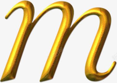 金色字母M婚礼png免抠素材_88icon https://88icon.com 图片 婚礼 字母 金色