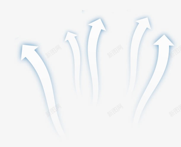 蓝色简约上升箭头效果元素png免抠素材_88icon https://88icon.com 上升 免抠PNG 效果元素 简约 箭头 箭头涨价 蓝色