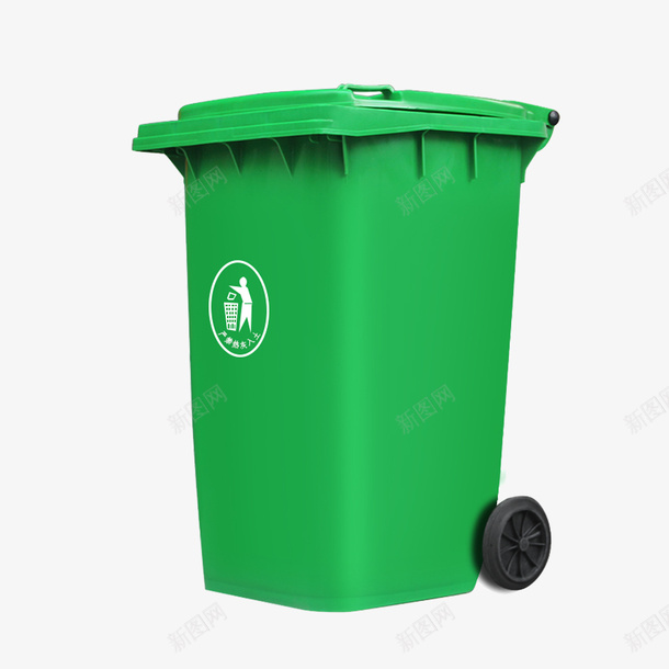绿色环卫垃圾分类桶png免抠素材_88icon https://88icon.com 医疗垃圾桶 垃圾分类 垃圾回收 垃圾桶 垃圾箱 生活垃圾