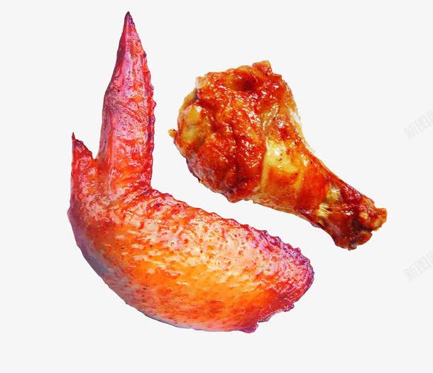 美味诱人烤鸡腿鸡翅png免抠素材_88icon https://88icon.com 一对鸡翅 小吃 烤鸡翅 烤鸡腿 美味 美味诱人 美食