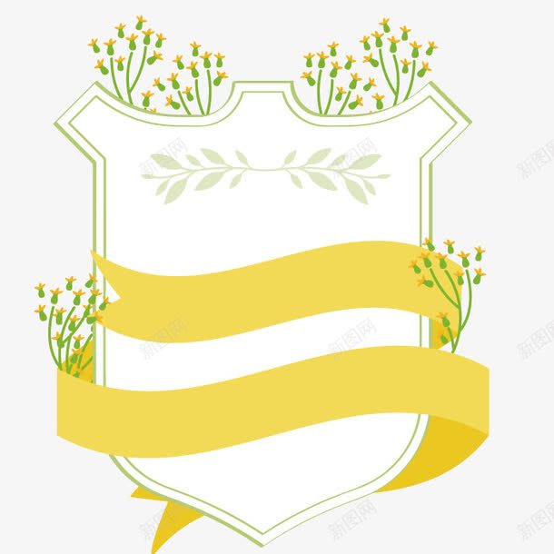 植物条幅狂框架矢量图ai免抠素材_88icon https://88icon.com 展板 展示 底纹 形状 模型 艺术 花纹 矢量图