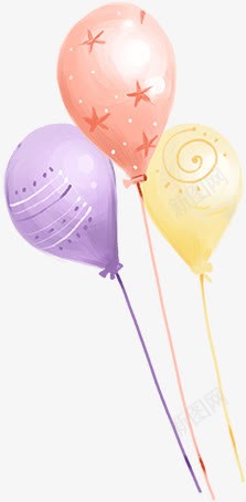 彩色教师节手绘气球png免抠素材_88icon https://88icon.com 彩色 教师节 气球