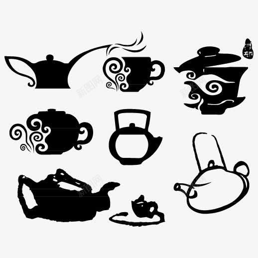 中国风茶文化茶具png免抠素材_88icon https://88icon.com 国风 茶具 茶文化