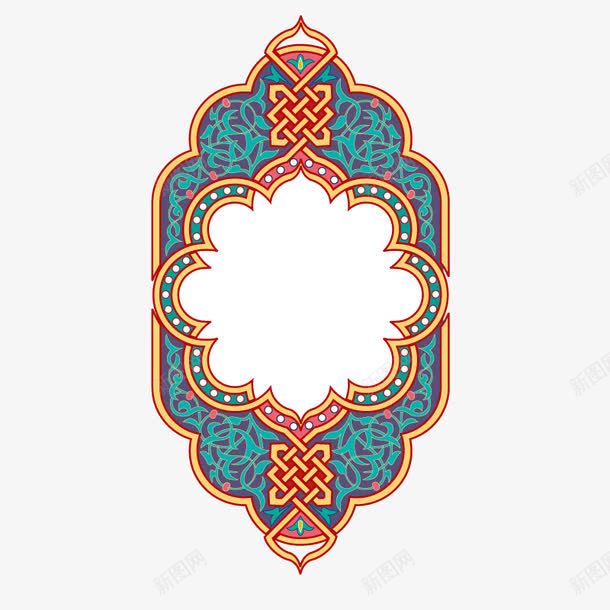 精美蓝色传统边框矢量图ai免抠素材_88icon https://88icon.com 图案素材 欧式 相框 简约花纹 装饰 边框 矢量图