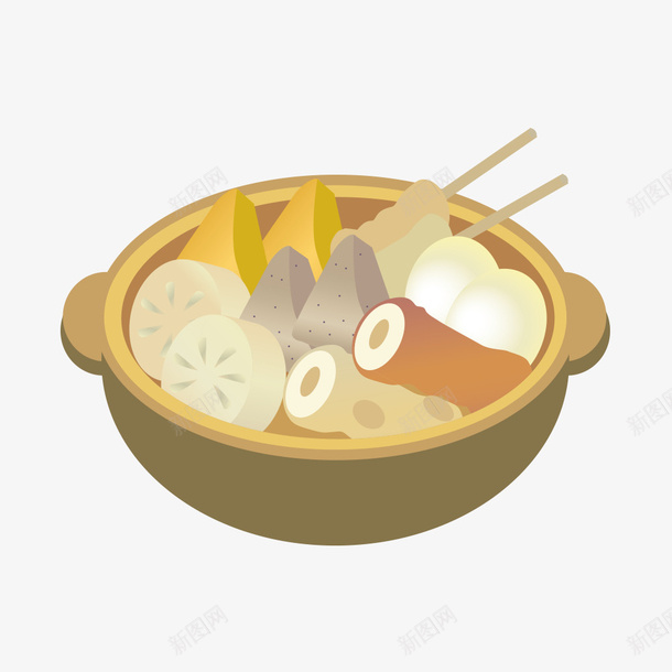 卡通简约美食装饰广告png免抠素材_88icon https://88icon.com 卡通美食封面设计 广告设计 海报设计 美食 美食海报设计 麻辣烫