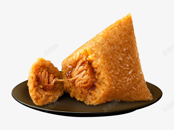 醇香鲜肉粽微距特写png免抠素材_88icon https://88icon.com 产品实物 传统美食 嘉兴特产粽子 真空粽 端午节 粽子照片 速食早餐 醇香鲜肉粽微距特写 鲜肉粽 黄金肉粽