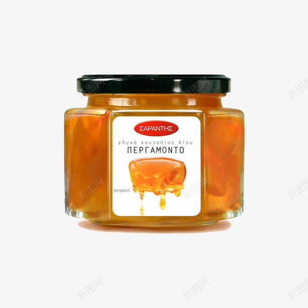 蜂蜜酱罐头png免抠素材_88icon https://88icon.com 玻璃罐 甜品 美食 蜂蜜 调料 面包酱
