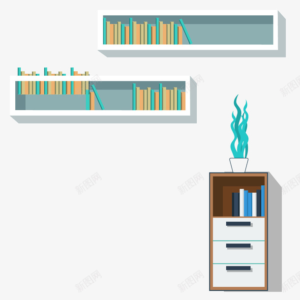 装修办公室书房室内书架书柜摆设矢量图ai免抠素材_88icon https://88icon.com 书房 书架 书柜 办公室 场景 客厅 室内 摆设 沙发 装修 装修办公室书房室内书架书柜摆设矢量素材免费下载 矢量图