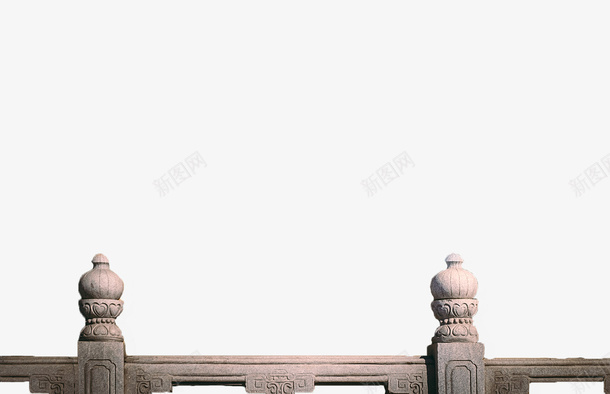 中国古典栏杆png免抠素材_88icon https://88icon.com 中国风 建筑 栏杆 雅致