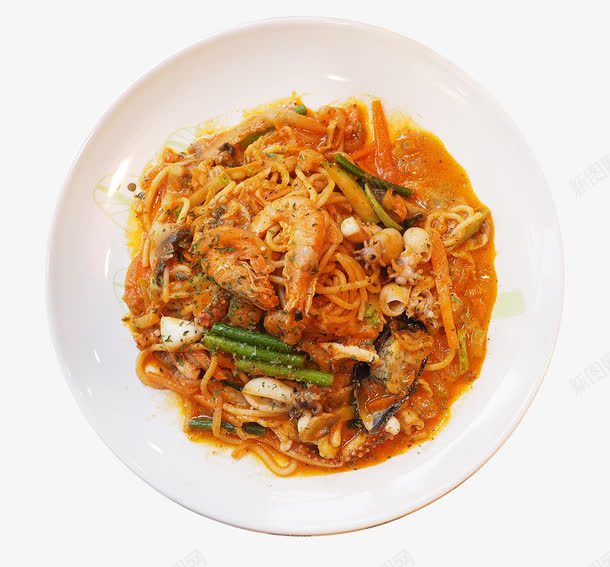 海鲜意大利面png免抠素材_88icon https://88icon.com 意大利面 海鲜 美食