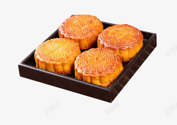 四枚装月饼png免抠素材_88icon https://88icon.com 中秋月饼实物 中秋礼品 月饼礼盒 送礼月饼 酥皮 酥皮月饼