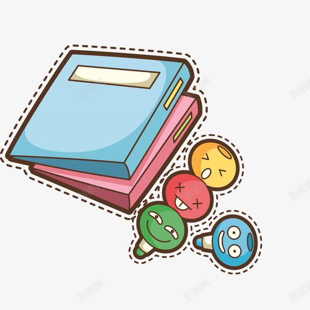 彩色笔记本幼儿卡通学生学习工具矢量图ai免抠素材_88icon https://88icon.com 书包 免抠合上的书本 剪刀 功能 卡通 学习 学习文具 学习用品 实物 工具 幼儿 彩色 橡皮 电话 矢量图 笔记本 订书机 铅笔