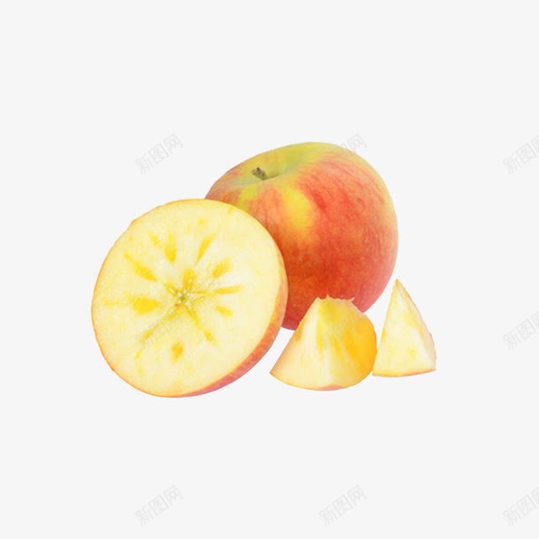 新疆阿克苏糖心苹果png免抠素材_88icon https://88icon.com 水果 甜苹果 生鲜 糖心 苹果 食品